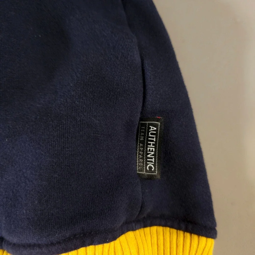 90s Y2K Marquette Golden Eagles Sweatshirt Mens XL Blue Nike Pullover Elite‎